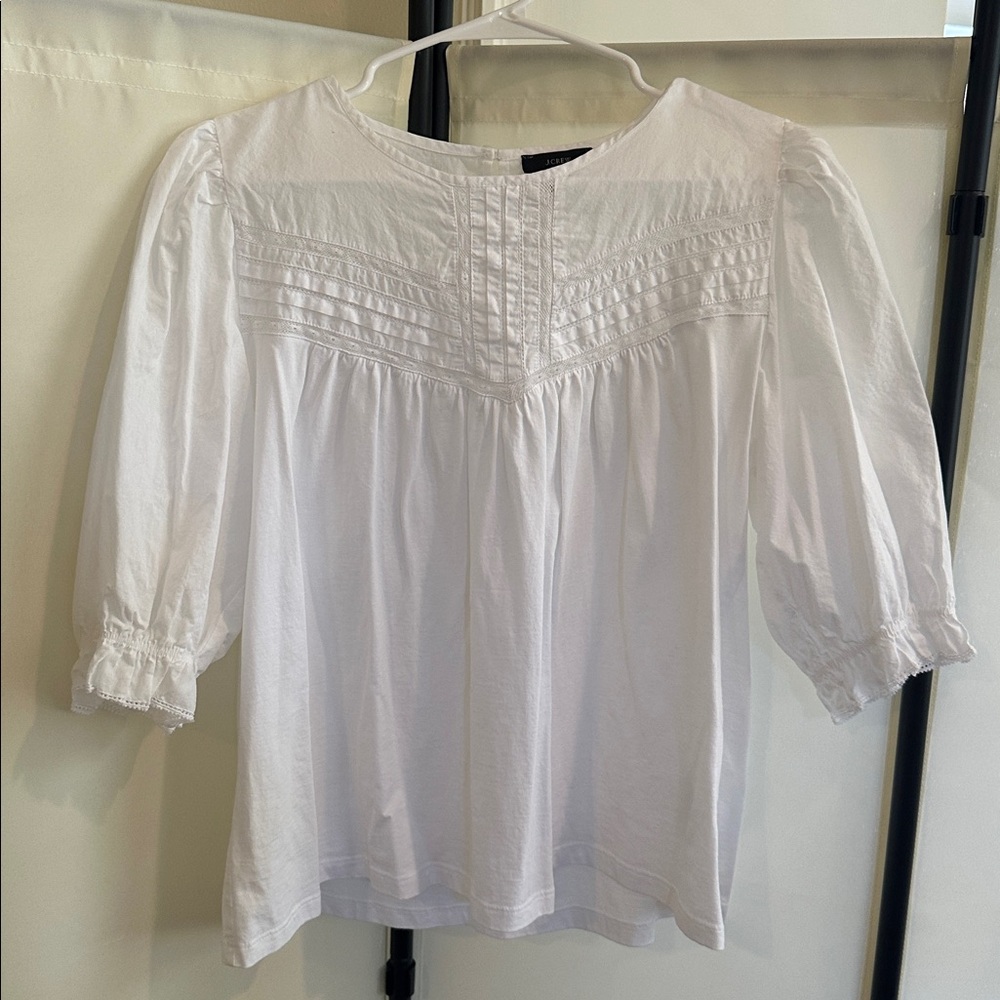 J. Crew Ivory Blouse